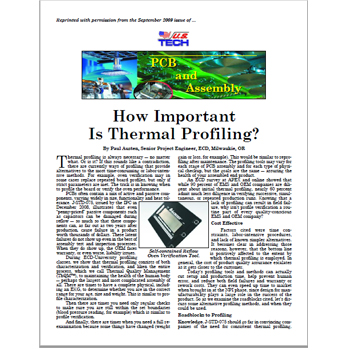 ECD Thermal Profiling importance